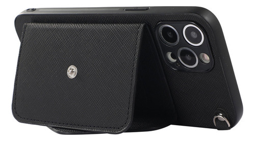 Capa De Celular Transversal Com Cordão Para iPhone 16/15