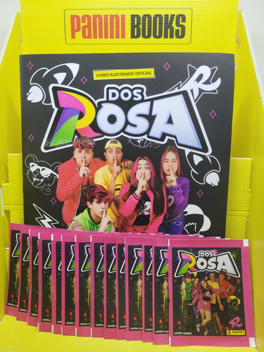 Album De Figurinha Capa Mole Dos Rosa, Panini + 15 Envelopes