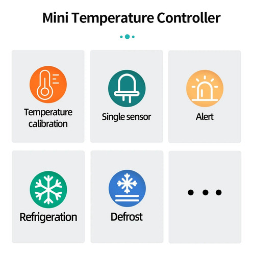 Termostato Controlador De Temperatura Digital Etc-902 220 V