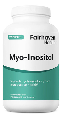 Fairhaven Health Mio-inositol 2000mg Vegano 240 Cápsulas