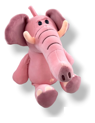 Tierno Peluche Elefante Rosa 45cm 