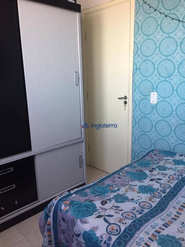 Apartamento À Venda, 46 M² Por R$ 165.000,00 - Vale Dos Tucanos - Londrina/pr - Ap0794