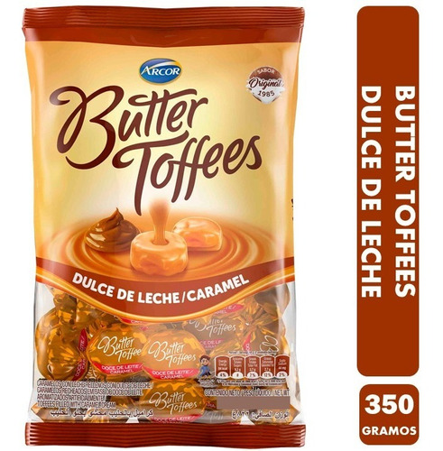 Caramelos Butter Toffees - Dulce De Leche (bolsa De 350 Gr)