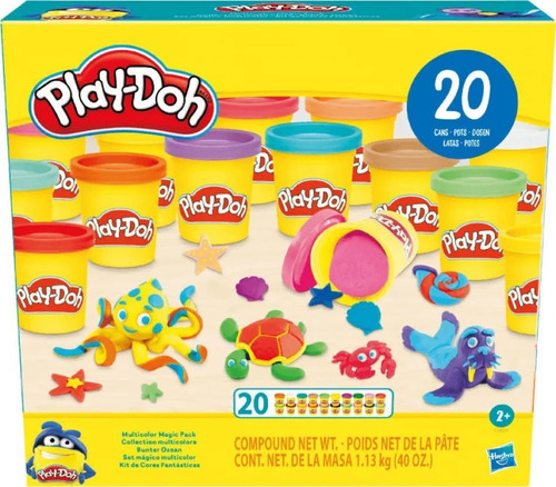 Play Doh Pack 20 Colores Originales ... Envio Gratis
