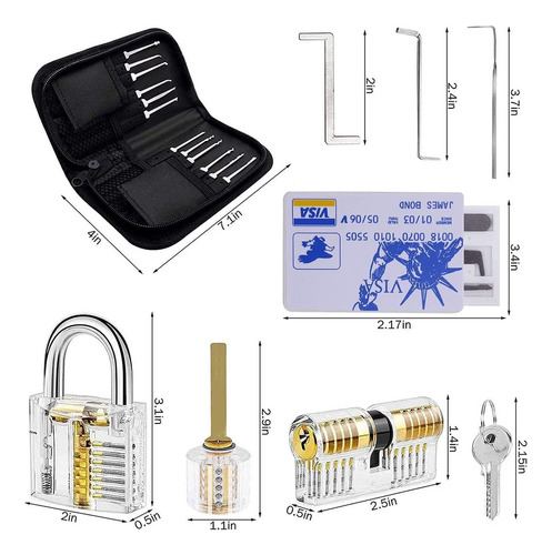 30 Chave Quebrada Remover Hook Lock Extractor Set Ferramenta