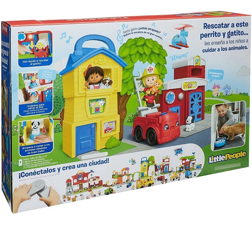Estacion Rescate De Animales Fisher Price Playset Fkr45