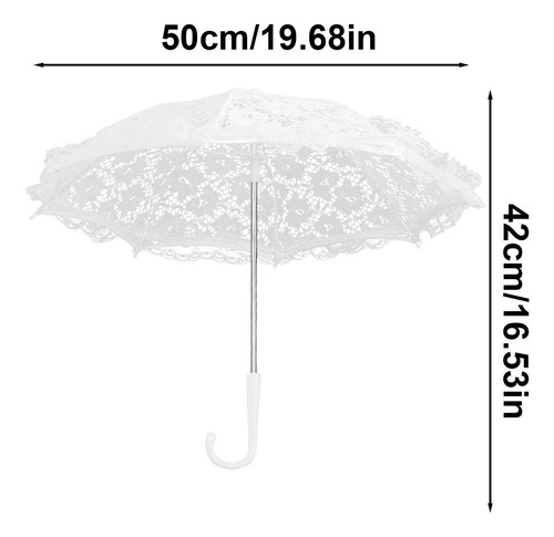 Guarda-chuva De Renda Branca Para Casamento Guarda-chuvas De
