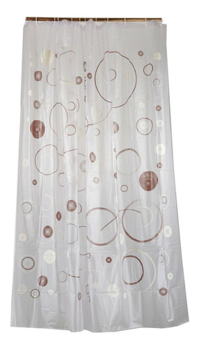 Imagen 1 de 3 de Cortina De Baño Estampada 180x185 Cm