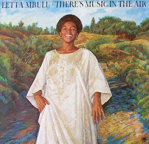 Letta Mbulu There's Music In The Air Herb Alpert Jazz Lp Pvl