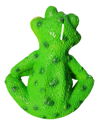 Rana Alcancía, Figura De Resina