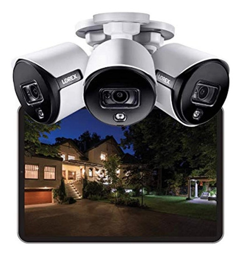 Camara De Seguridad (lorex) De Disuacion Activa 4k Ultra Hd (Usado)