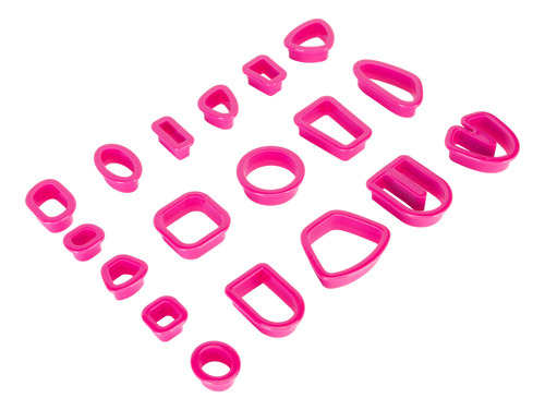 Juego De Cortadores De Pendientes De Arcilla Para Bricolaje,
