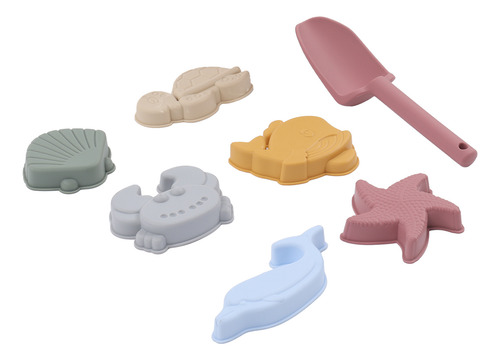 El Juego De Juguetes De Playa De Silicona Para Bebés Y Juego