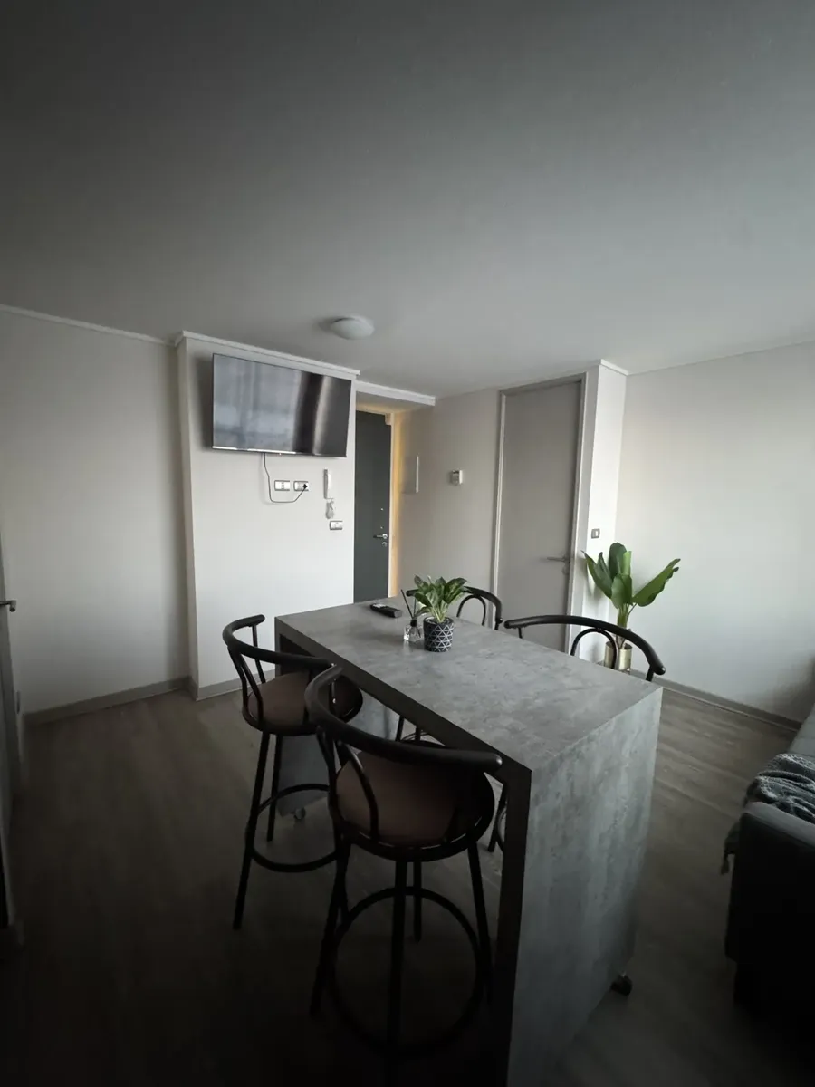 Imagen 2 de 11 de Departamento Amoblado, 2 Dormitorios A Pasos Metro Ñuble