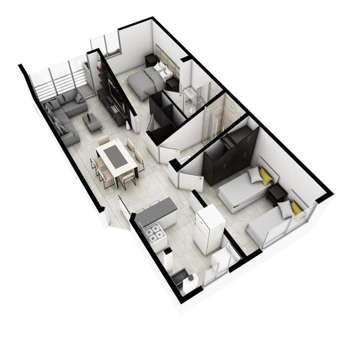 Imagen 22 de 23 de Departamento En Morelos Ii, Cuauhtémoc Con 2 Recámaras, 54 M², Id: 40024