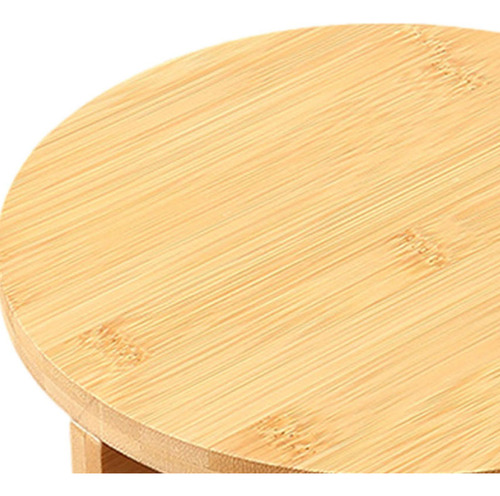 Soporte De Plantador De Madera, Soporte Diámetro De 19.3 Cm