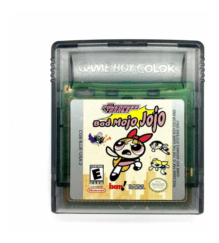 The Powerpuff Girls Bad Mojo Jojo - Original Game Boy Color