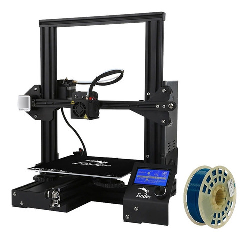 Impresora 3d Creality Ender-3 + Filamento Pla+ Gst X 750gr