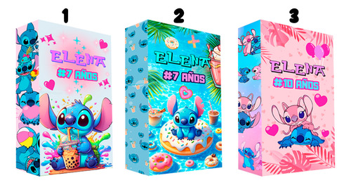 Bolsitas Cumpleaños Personalizada X40 Stitch