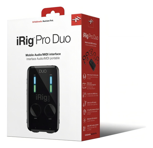 Interface Ik Multimedia Irig Pro Duo