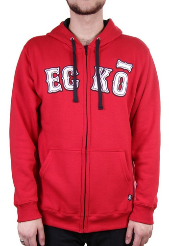 Camperita Buzo Canguro Ecko Unltd Memory Zip Hombre Algodón