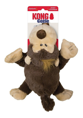 Brinquedo De Pelúcia P/ Cães - Kong Cozie Funky Monkey Tam M