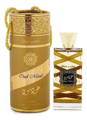 Oud Mood Elixir By Lattafa Eau De Parfum Unisex 100 Ml Spray
