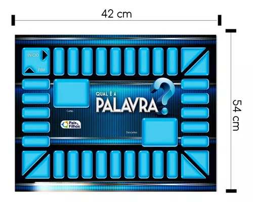 Jogo Qual é a Palavra? - Pais e Filhos