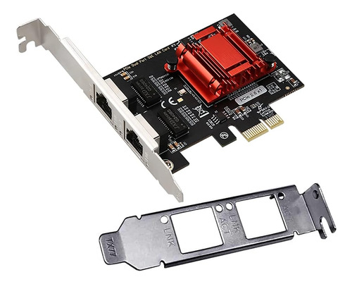 Tarjeta De Red Gigabit De Doble Puerto Pcie 1000m Adaptador