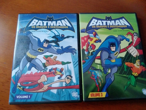 Dvd * Batman Os Bravos E Destemidos * Volumes 1 E 2 (Usado)
