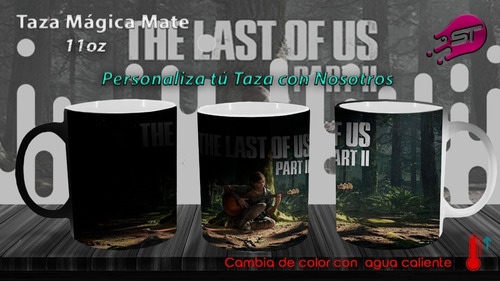Imagen 1 de 1 de Taza Mágica The Last Of Us Part Ii Tlou-002c