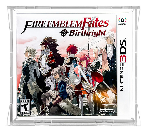 Protector Acrílico Uv Para Juego 3ds Caja