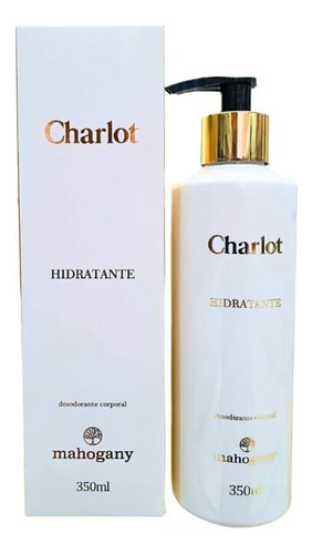  Hidratante Desodorante Corporal Charlot 350ml- Mahogany