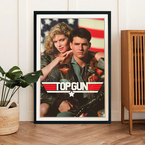 Cuadro 60x40 Peliculas - Top Gun - Poster Vintage Love