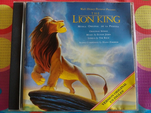 The Lion King Cd Música Original De La Película W