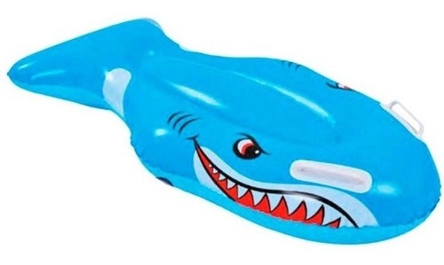 Prancha Infantil Inflável Formato Tubarão Praia