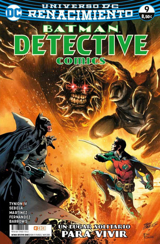 BATMAN: DETECTIVE COMICS NUM. 09 (RENACIMIENTO), de Tynion IV, James. Editorial ECC ediciones, tapa blanda en español