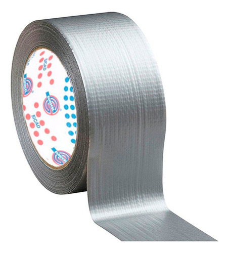 Fita Silver Tape Cinza 50mm X 5mt Eurocel Tpl201