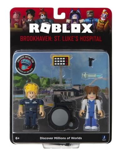 Roblox Action Pack 2 Fig + Acc 7 Cm Surtido Int 10725 Orig