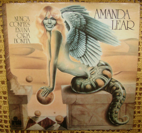 Amanda Lear Nunca Confies En Una Cara Bonita - Vinilo Promo