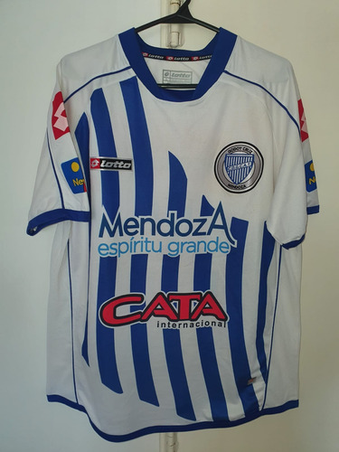 Camiseta Godoy Cruz Mendoza Lotto Blanca 2013 Utileria Grimi