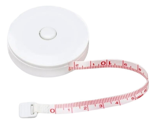 Fita Metrica Medir Corpo Antropometrica Mini Trena 1,5m Fit