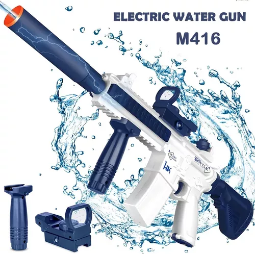 Grande arma de água elétrica brinquedo de alta pressão crianças