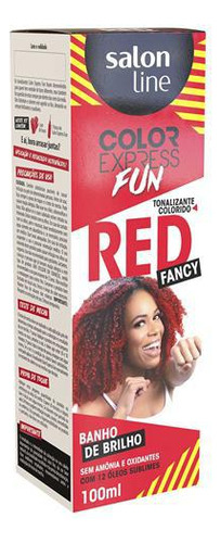 Salon Line Color Express Fun Tonalizante Red 100ml