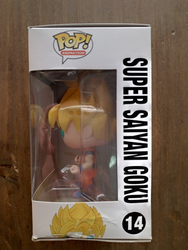 Funko Pop Super Saiyan Goku Nro. 14, Traido De Usa