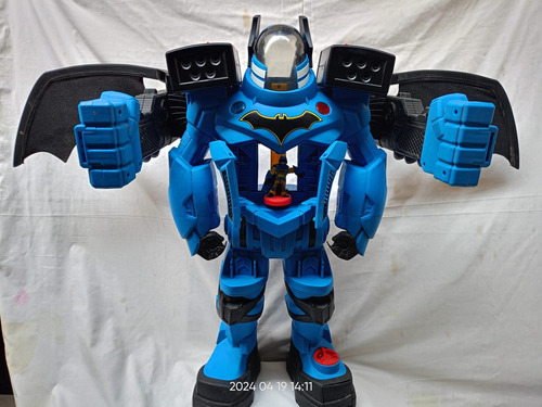 Batbot Xtreme Batman Imaginext Con Luz Y Sonido Gigante 1.70 (Usado)