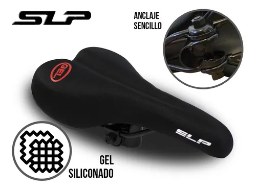 Asiento antiprostático con gel para bicicleta MTB