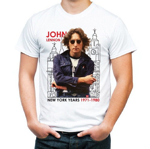 Remera John Lennon / Hombre, Mujer Y Niño / Pacamaka Remeras