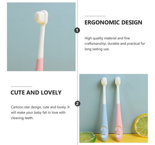 Cepillo De Dientes Oral Care Teether, 2 Unidades