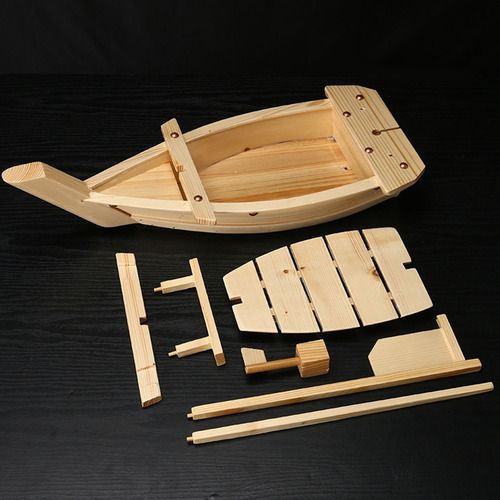 De Madera Para Barco Sashimi De Cocina Japonesa Coreana, De